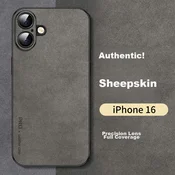 Shangsu Maska za mobilni telefon iPhone 16, Tamnosiva