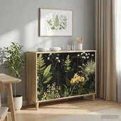 vidaXL Strani šal RHENEN Sonoma 102 x 33 x 75 cm Inženirski les