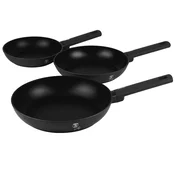 Berlingerhaus Komplet 3 posod s titanovim premazom iz kolekcije Matte Black