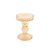 MHOME Svečnik 8,5xh11cm/zlata/steklo, (5000199645)