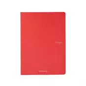FABRIANO Ecoqua Original A4 40 pljosnat linearni knjižica crvena
