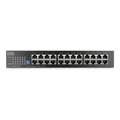 ZYXEL GS1100-24ES 24-portni Gigabit switch (omrežni preklopnik), neupravljan, z DIP izbirnikom, v3