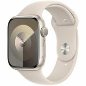 Pametni sat Apple Watch Series 9 GPS, 41mm, Starlight Aluminium Case with Starlight Sport Band (S/M) mr8t3qc/a