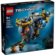 Lego Technic Podmornica za istraživanje morskih dubina 42201, Uzrast 9+