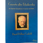 CANFIELD:CONCERTO AFTER TCHAIKOVSKY SOPRANO SAXOPHONE OR CLARINET AND PIANO
