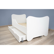 Happy Kitty Deciji krevet 160x80cm sa fiokom White 7448