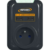 Zaštita od prenapona INFOSEC S1 USB NEO Crna