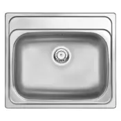 Deante Eno-bowl jeklena pomivalna korita - trajna in elegantna rešitev za vašo kuhinjo, idealna za vsak dom.