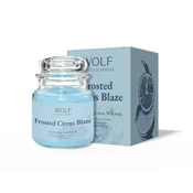WOLFNaturalCosmetics Ambientalna sveča Frosted Citrus Blaze