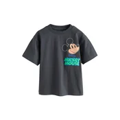 Next Majica Mickey Mouse bež/azur/temno siva/žad