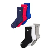 NIKE Športne nogavice kraljevo modra / temno modra / siva / rdeča / črna / bela