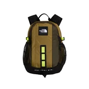 THE NORTH FACE Nahrbtnik Hot Shot temno rjava/kaki/svetlo zelena/črna