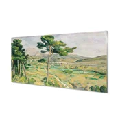 tulup.si Slika na akrilnem steklu Umetnost pogled na travnik 140x70 cm 4 obešalnika