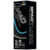 QPAD QPAD FLX900 igralna podloga za miško črna (Š x V x G) 900 x 3 x 420 mm, (20461004)