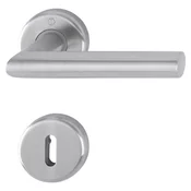 HOPPE garnitura kljuk UTRECHT, z rozeto na ključ, 39-47 mm, inox mat