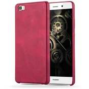 Cadorabo Cadorabo Case, združljiv s Huaweijem v Vintage Red - Trdo zaščitni pokrov, narejen iz imitacijskega usnja, (20563921)