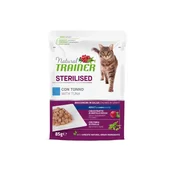 Natural Trainer Cat Sterilised, vrečka - tuna - 85 g 12 x 85 g