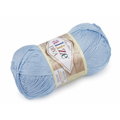 Alize Pletena preja Diva 100 g - (350) svetlo modra