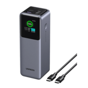 Ugreen Prenosna polnilna baterija 25.000mAh, 200W s pametnim digitalnim zaslonom