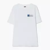 Cropp - Bela majica s printom - white
