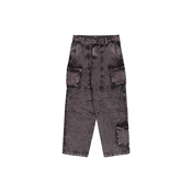 ALPHA INDUSTRIES Kargo kavbojke črn denim