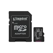 Kingston Canvas Select Plus 64 GB MicroSDXC memory card, black, UHS-I U1, Class 10, V10