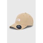 Kapa s šiltom The North Face bež barva