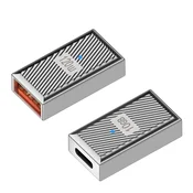 INF USB A ženski na USB C moški adapter - 120W hitro polnjenje in 10Gbps prenos podatkov, (5000098862)