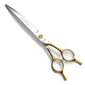 TAURO PRO LINE Makaze za šišanje pasa Curved, 15cm, Sive