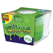 SES Creative - Slime Neon Groen - Slijm in felle neon kleur – Kant en klare slijm - Spelen met slijm – 140 gram Mulj