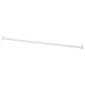 KOMPLEMENT Šipka za vešalice, bela, 100 cm