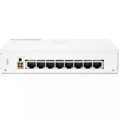 HPE Networking Instant On Switch Series 1430 8-Port Gb Unmanaged Layer 2 Ethernet Switch with PoE | 8X 1G | 8X CL4 PoE (64W) | Fan-Less | US Cord (R8R46A#ABA)