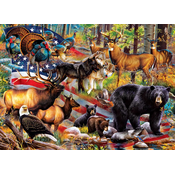 Masterpieces - Puzzle This Land is Your Land - 1 000 kosov