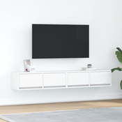 TV ormarici 2 kom bijeli 80x31x25,5 cm konstruirano drvo