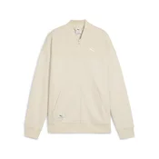 Puma CLASS RELAXED PINNACLE FULL-ZIP JACKET TR, ženski duks bez kapuljace, bež 688128