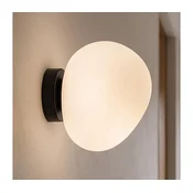 BRILAGI - Zidno svetlo PEBBLES 1xE27/40W/230V precnik 20 cm crna