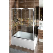 DEEP Pravokotni zaslon 1600x750mm L/R varianta, prozoren - 160x75 cm - Polysan - DEEP - 24 - Pravokotne tuš kabine - 1600 - 1650 - 750 - 6 - 14