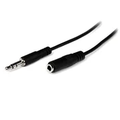 StarTech.com 1m 3.5mm audio kabel Crno