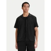 Calvin Klein Srajca LV04LF114G Črna Relaxed Fit