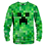 Mr. GUGU & Miss GO Unisexs Pixel Creeper Sweater S-Pc2357
