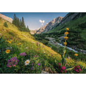 Ravensburger Sestavljanka Čarobno pobočje 1000 kosov