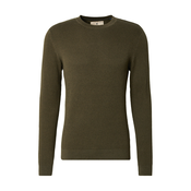 JACK & JONES Muški džemper 12265328, Maslinasti