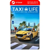 Taxi Life a City Driving Simulator Delivery Driver dodatek za igro - Steam koda brez škatlice (WINDOWS PC)