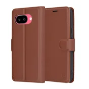 Etui Techsuit Leather Folio za Google Pixel 9a - rjav