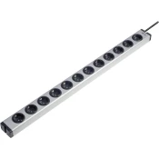 EHMANN RAZDELILNA LETEV EHMANN 0600X00122031, 12 VTIČNIC, ALUMINIJ