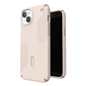 Speck Presidio2 Grip ClickLock MagSafe Apple iPhone 15 Plus / 14 Plus (Bleached Bone/Heirloom Gold/Hazel Brown)