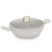 Plitka kozica s stekleno pokrovko in titanovim premazom Sahara 30cm 55765