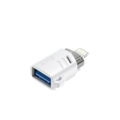 XO Adapter USB na Lightning XO NB256A bel, (21099203)
