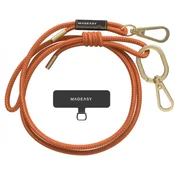 SWITCHEASY Telefon remen 6mm rögzítokártyával narandžasto