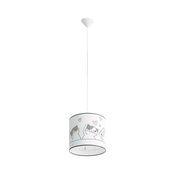 Sollux SL.1418 - Deciji luster na sajli CAT 1xE27/15W/230V precnik 30 cm